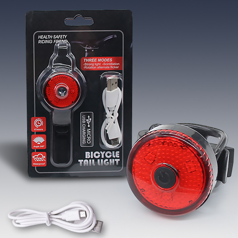 Bike Tail Light - 자전거 테일 램프 헤드라이트 방수 LED