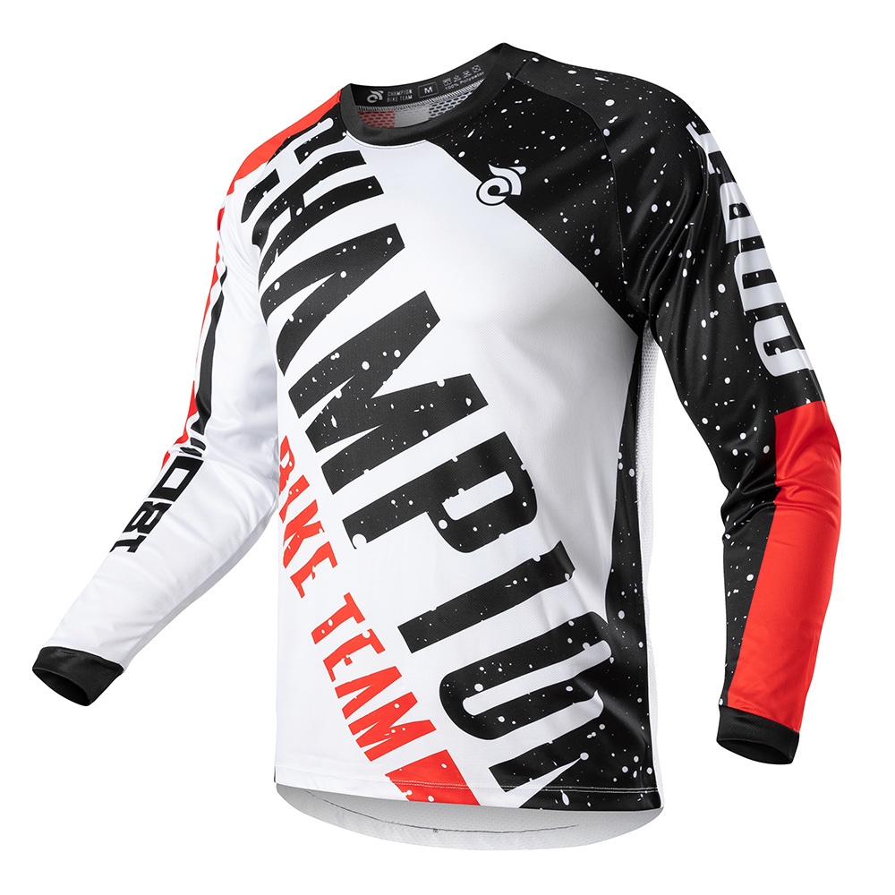 Cycling Jersey - 남성용 여름 얇은 긴팔 다운힐 사이클링