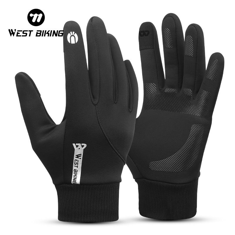 Cycling Gear In Winter - 서쪽 자전거 겨울 남성 열 장갑