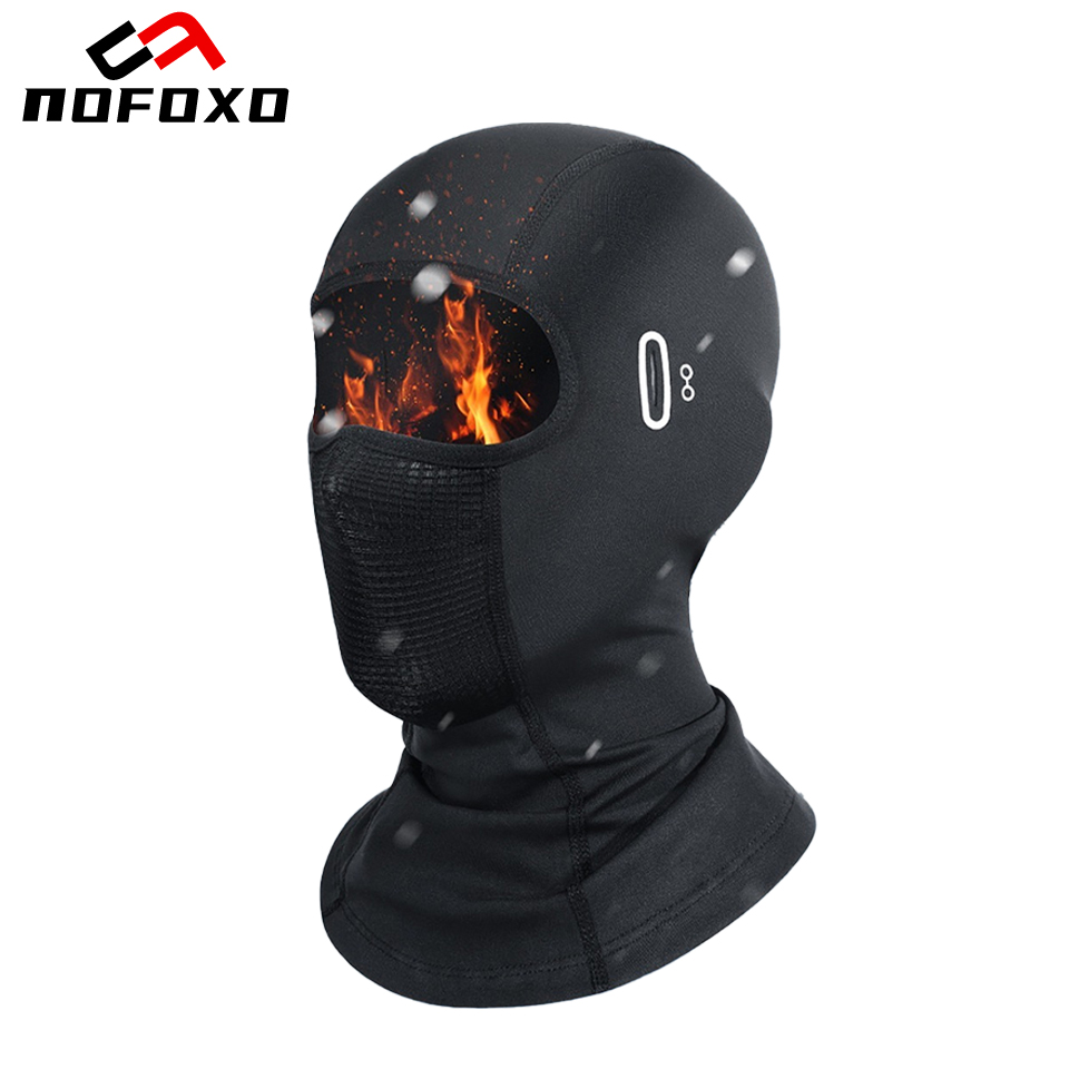 Cycling Gear In Winter - NOFOXO 겨울 오토바이 라이딩 페이스 마스크