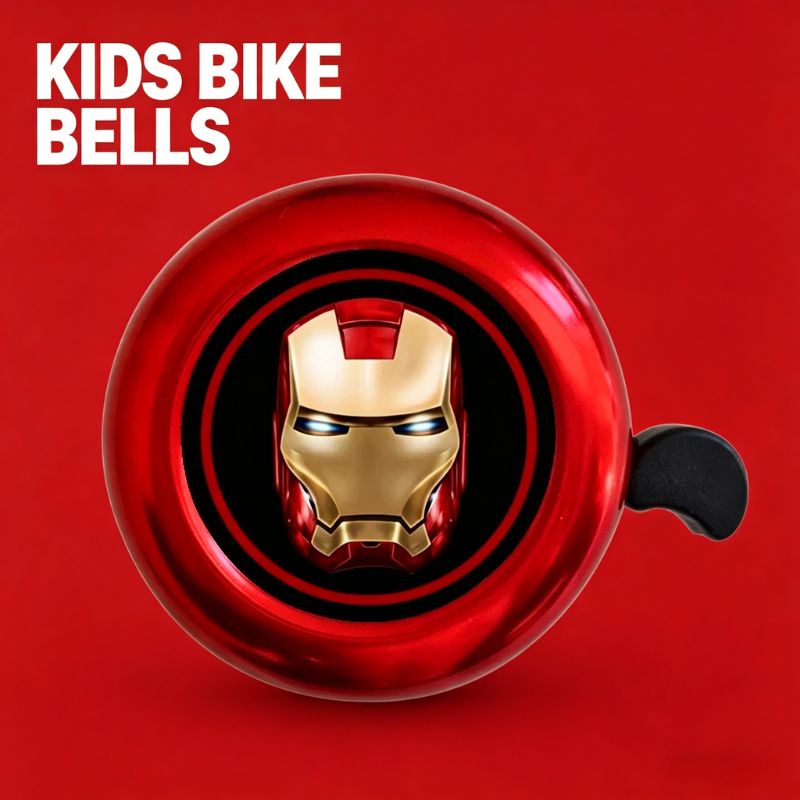 Bike Bell - 마블 스파이더맨 자전거 벨 귀여운 어린이