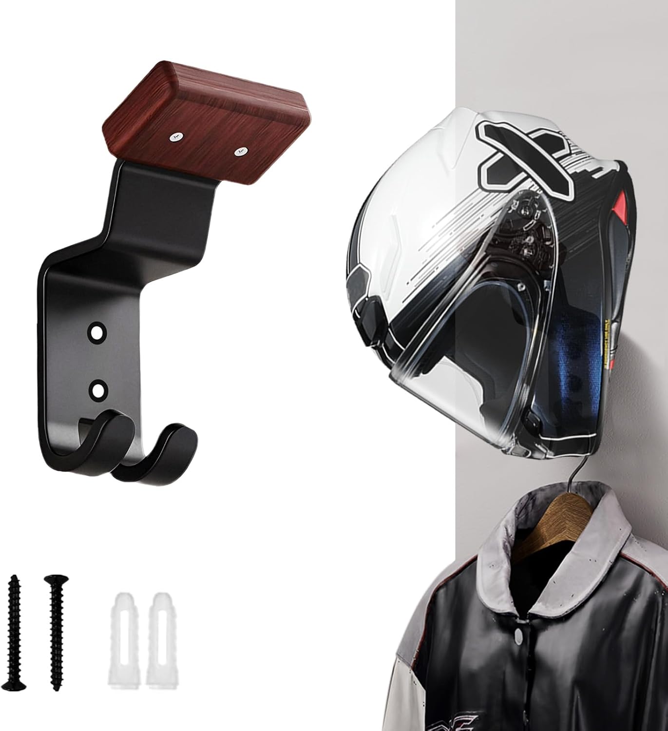 Cycling Gear Wall Hanger - 오토바이 헬멧 홀더 벽걸이, 자전거, 축구,