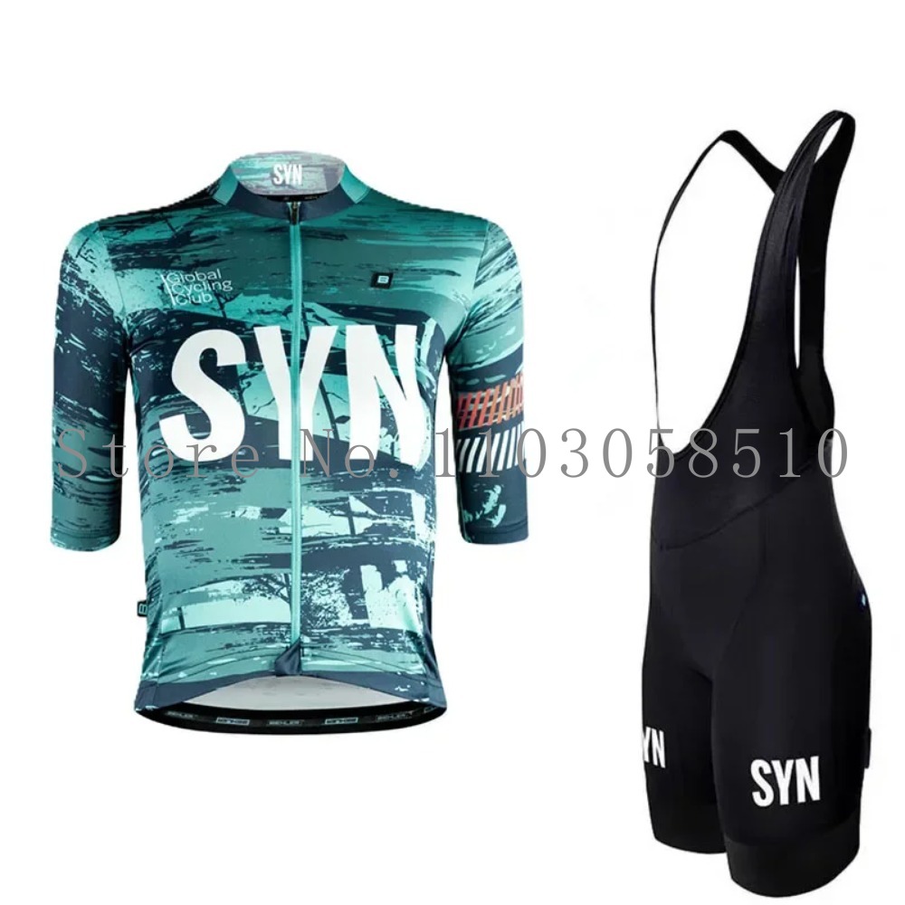 Junior Cycling Gear - SYN 저지 남성용 빕 스폰지 쿠션