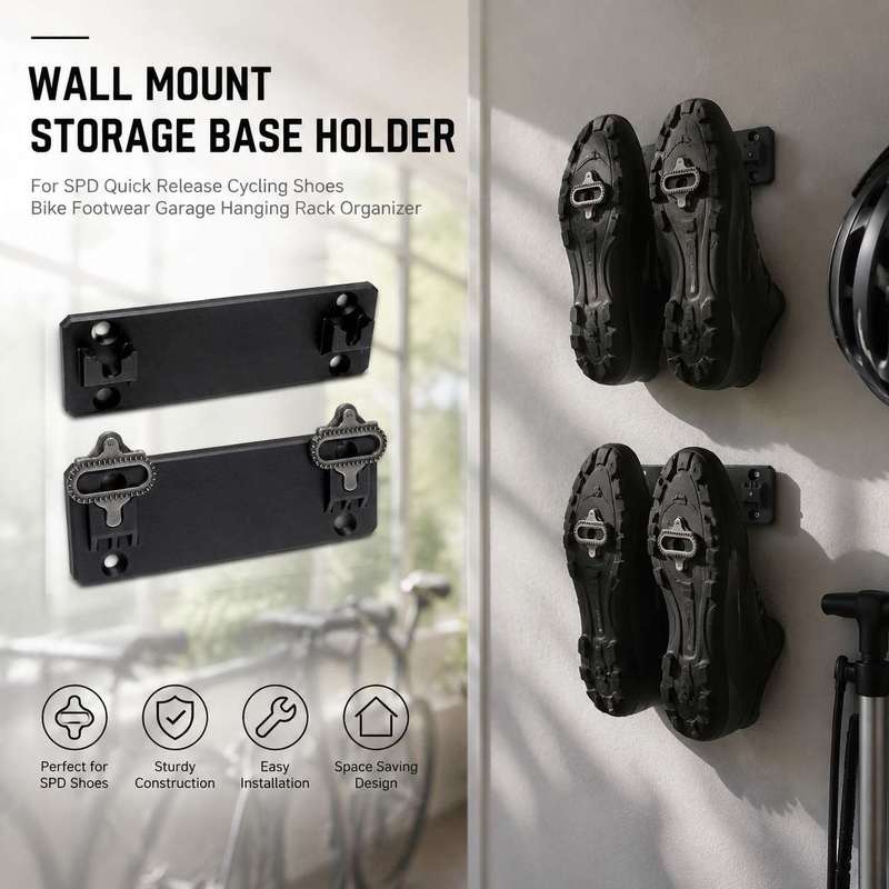 벽걸이형 SPD 퀵 릴리즈 사이클링 슈즈 자전거 신발  - Cycling Gear Wall Hanger 리뷰 및 가격