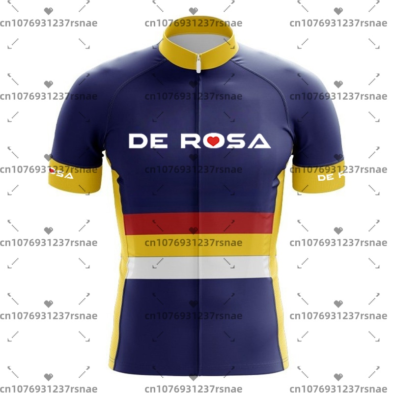 데 로사 여름 사이클링 저지 반팔 반사 패드 바이브 반 - Cycling Gear For Sale 리뷰 및 가격