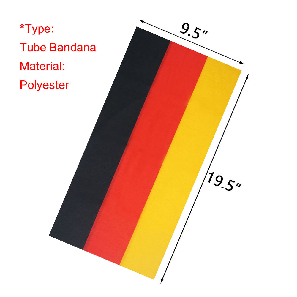 독일 국기 반다나 넥 게이터 독일 국기 남성 여성 하이 - Cycling Gear Germany 리뷰 및 가격