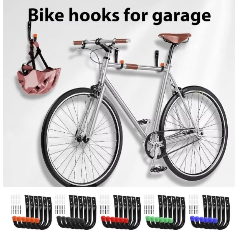 6 개/대 자전거 벽 마운트 후크 자전거 지원 MTB  - Cycling Gear Wall Hanger 리뷰 및 가격