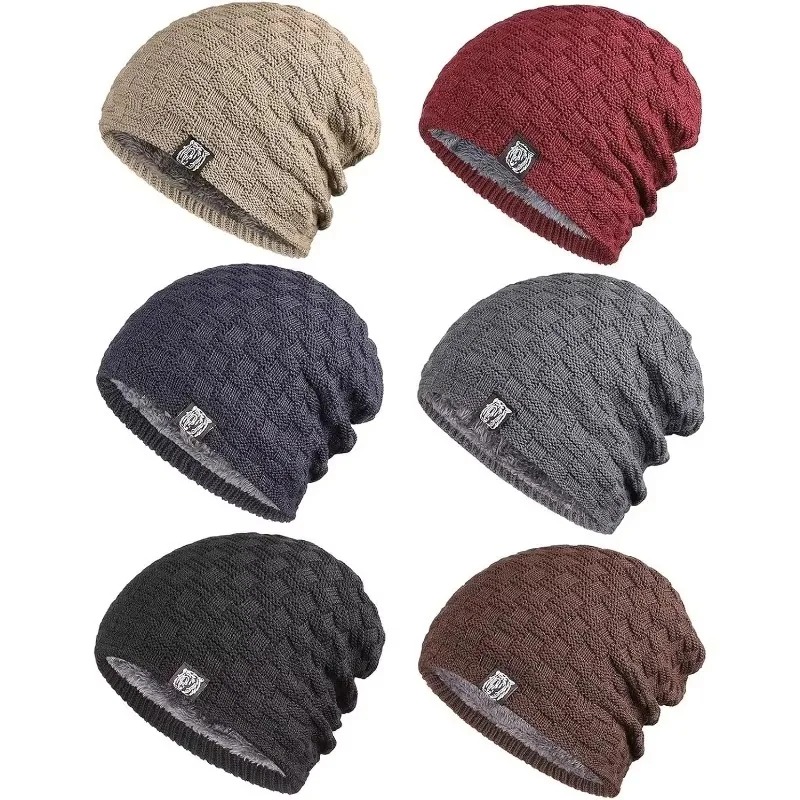 남성용 플러시 안감 비니 겨울 모자 야외 스포츠 따뜻한 - Cycling Gear In Winter 리뷰 및 가격