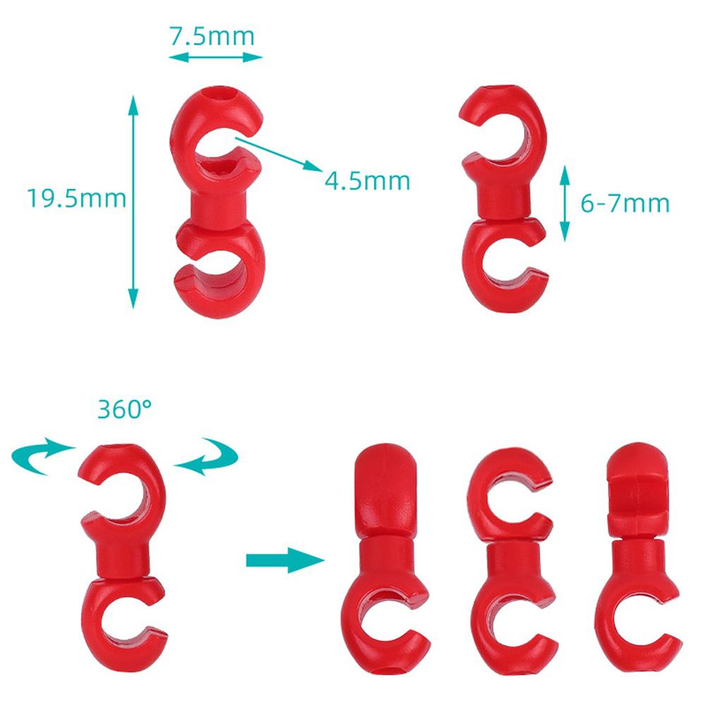 10pcs 자전거 케이블 클립 자전거 변속기 케이블 버 - Cycling Gear Guide 리뷰 및 가격