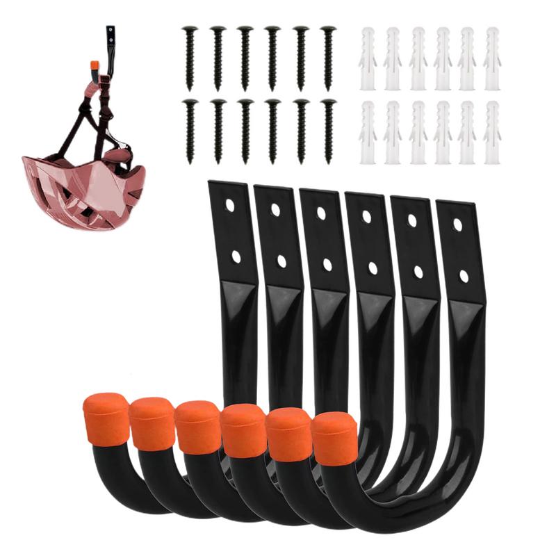 6 개/대 자전거 벽 마운트 후크 자전거 지원 MTB  - Cycling Gear Wall Hanger 리뷰 및 가격