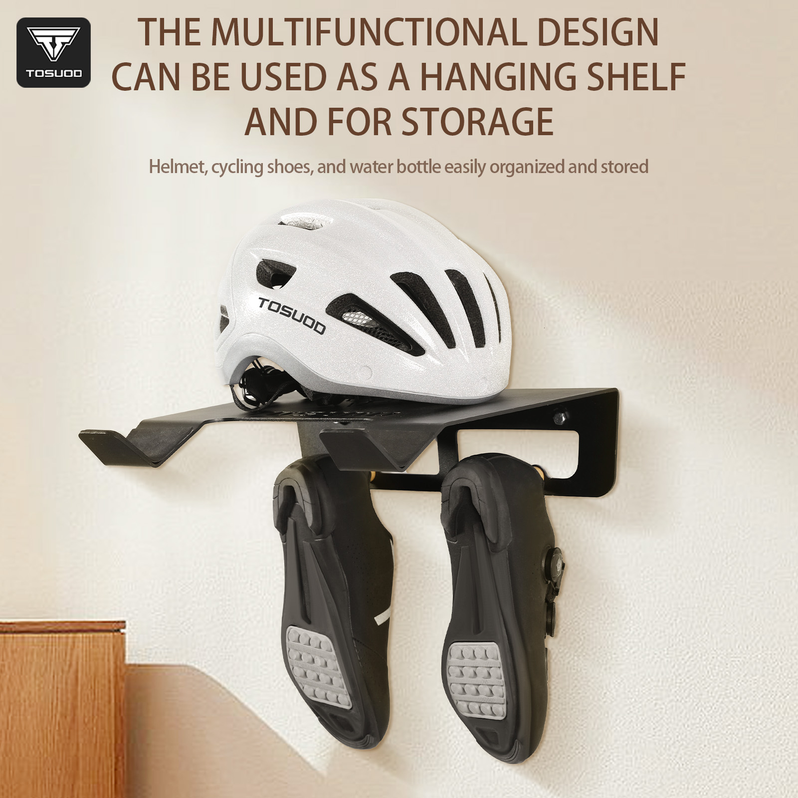 TOSUOD 자전거 벽걸이형 랙 스틸 견고하고 안정적인 - Cycling Gear Wall Hanger 리뷰 및 가격