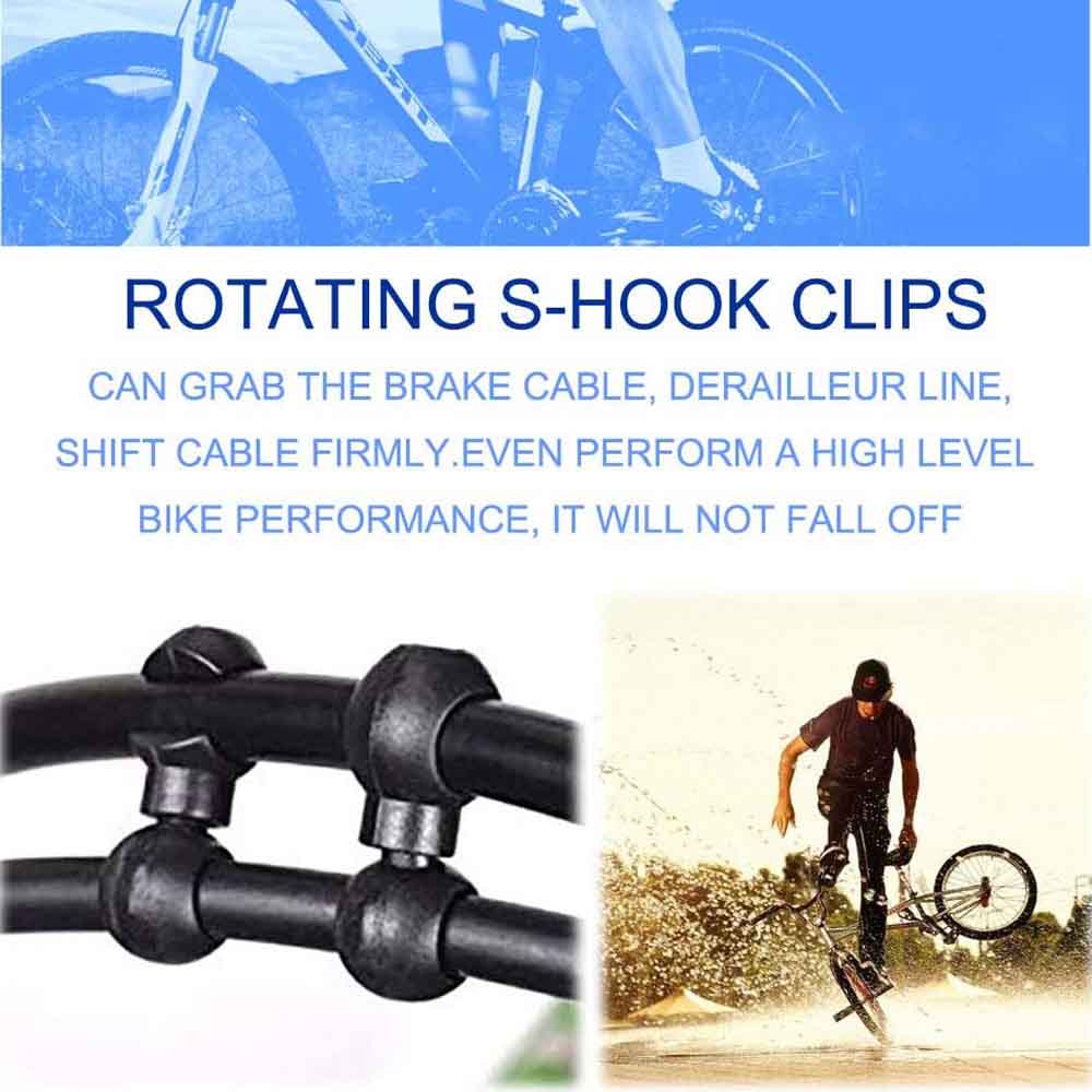 10pc S 후크 자전거 시프트 기어 케이블 버클 가이 - Cycling Gear Guide 리뷰 및 가격