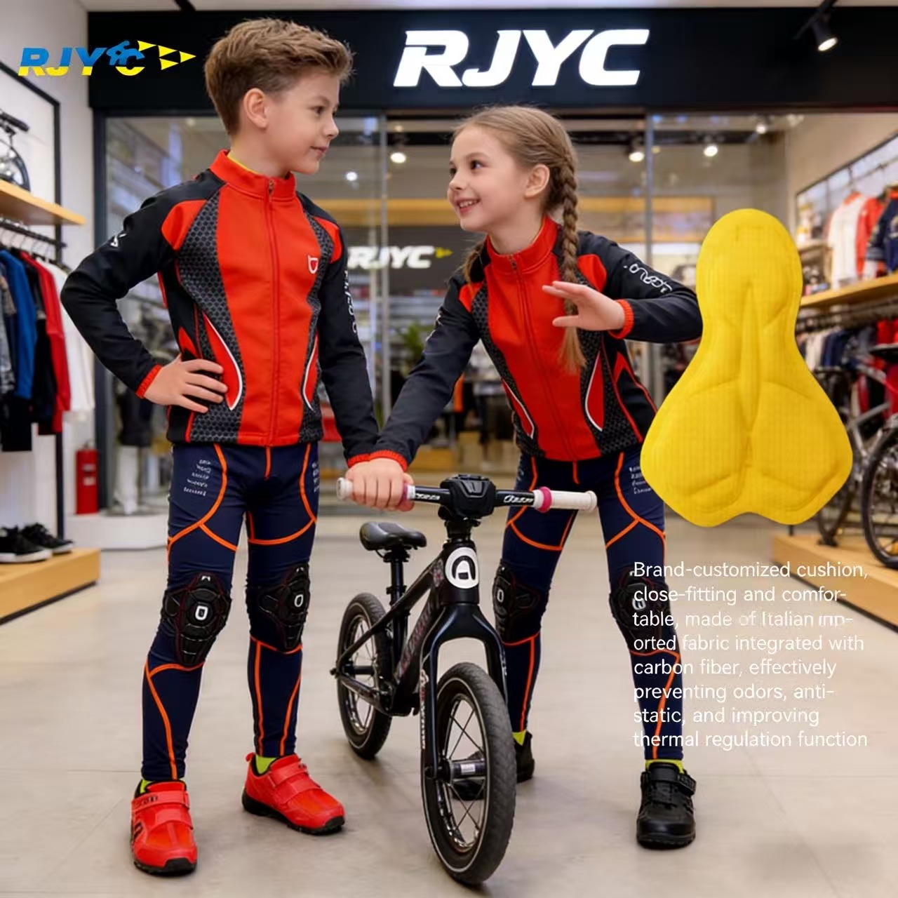 Rjyc 브랜드 봄 여름 아동용 사이클링 의류, 롤러  - Cycling Gear For Sale 리뷰 및 가격