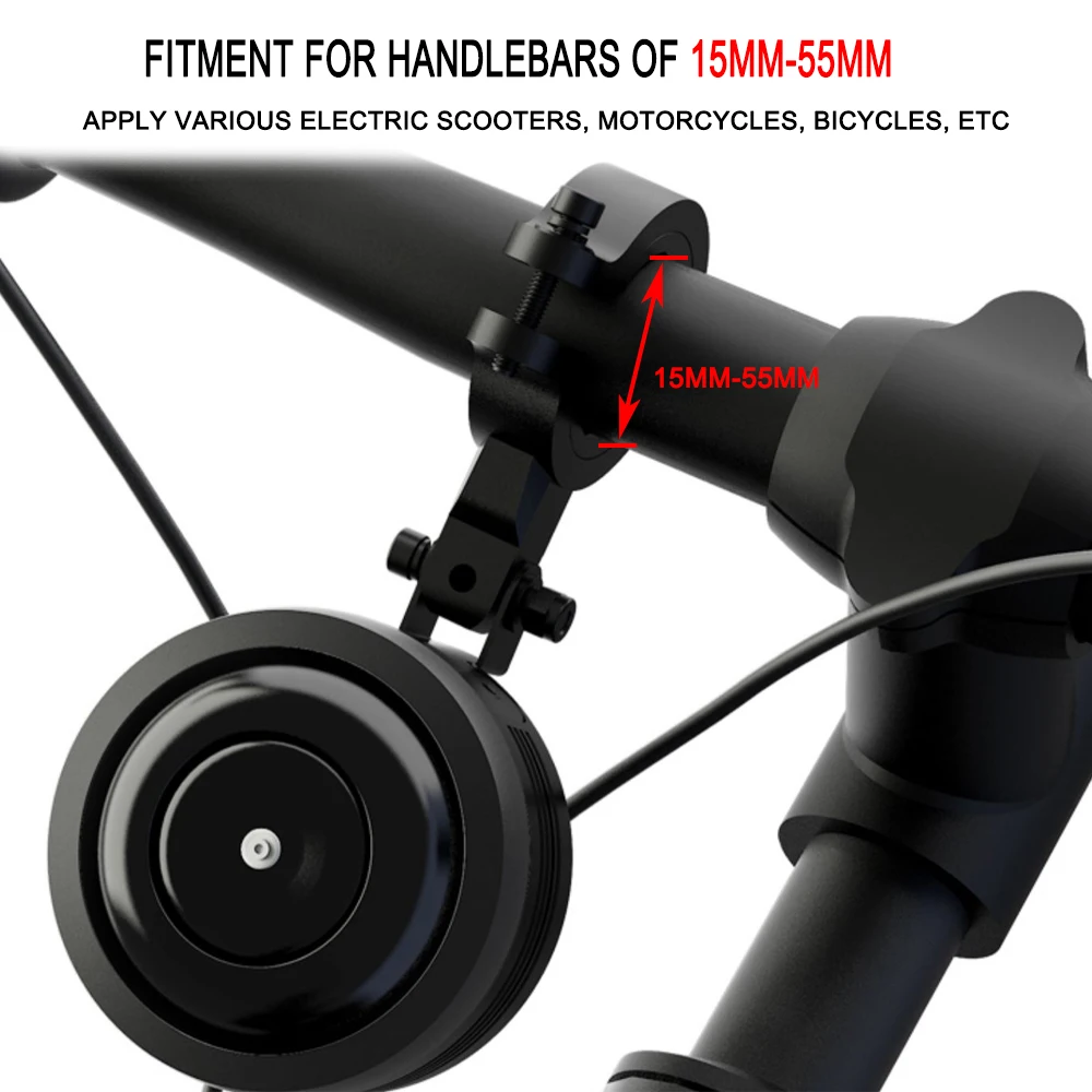 125dB 경고용 전기 스쿠터 벨 전기 경적 방수 US - Bike Bell 리뷰 및 가격