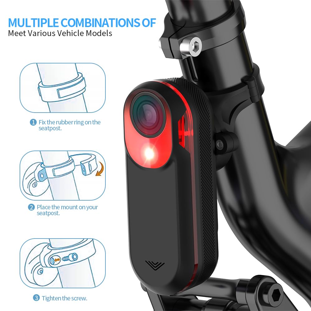 DOMEN 자전거 안장 램프 마운트 자전거 시트 포스트 - Bike Tail Light 리뷰 및 가격