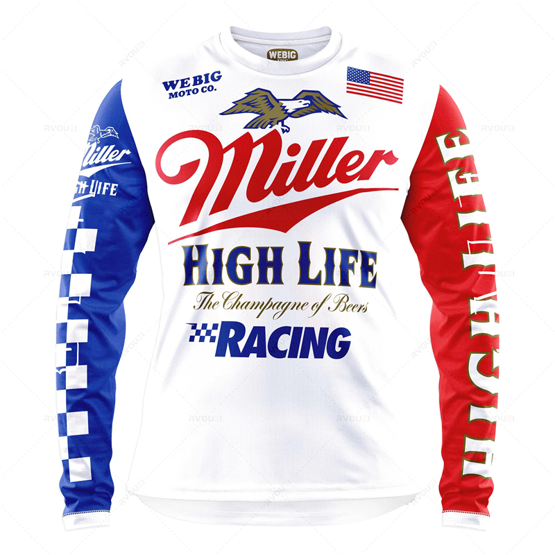 2023 오토바이 산악 자전거 저지 MTB 오프로드 자 - Cycling Jersey 리뷰 및 가격